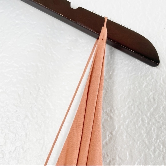 SWF Ruffle Hem Maxi Dress Deep Plunge Medium - Picture 11 of 12